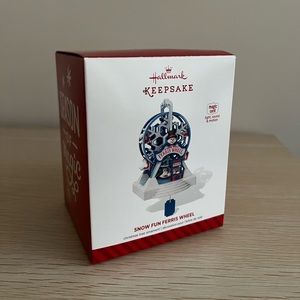 2014 Snow Fun Ferris Wheel Hallmark Ornament
